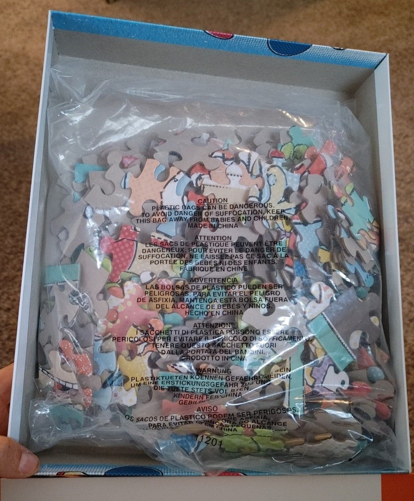 Nickelodeon Nick '90's surlox 300 piece poster sized puzzle